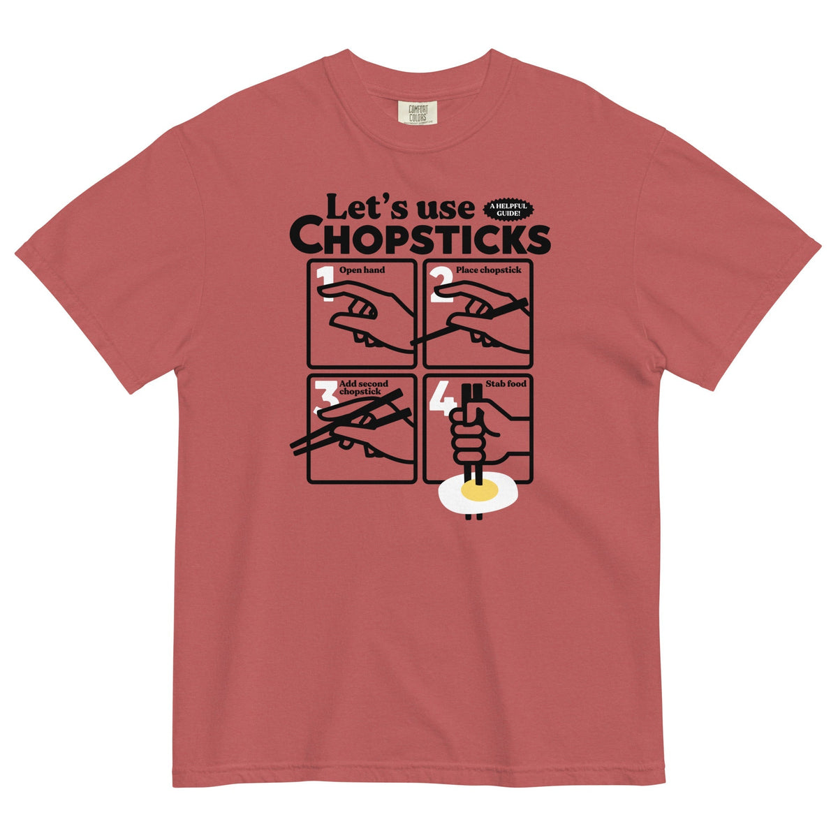 Let's Use Chopsticks Men's Relaxed Fit Tee