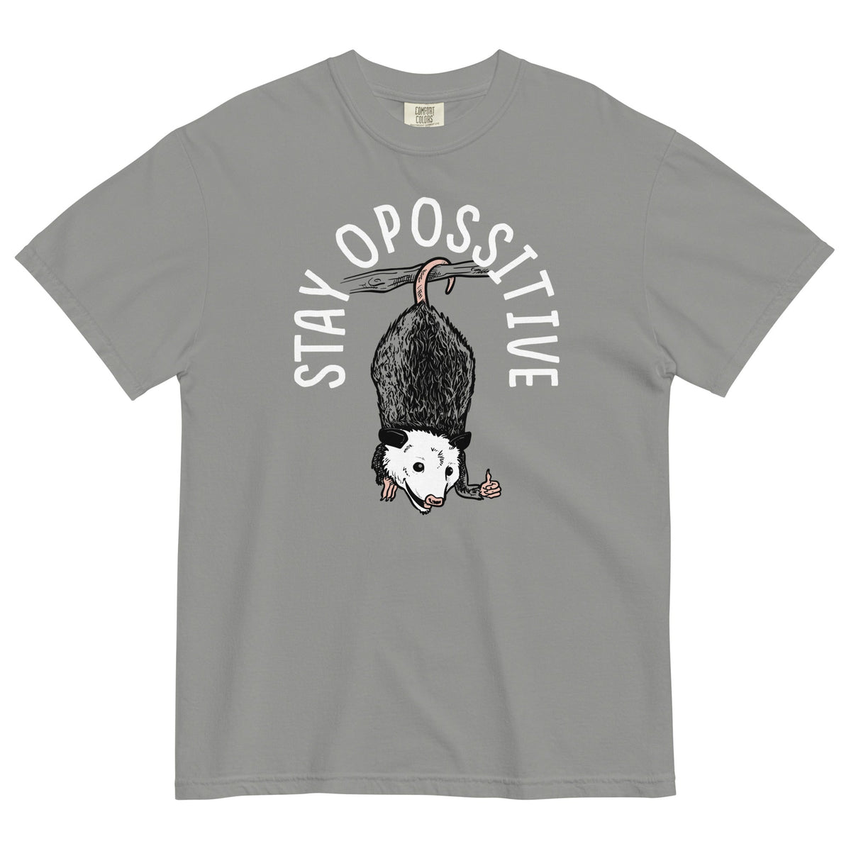 Stay Opossitive Men's Relaxed Fit Tee
