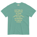 Cheers To Whoever Is This Moderation Men's Relaxed Fit Tee
