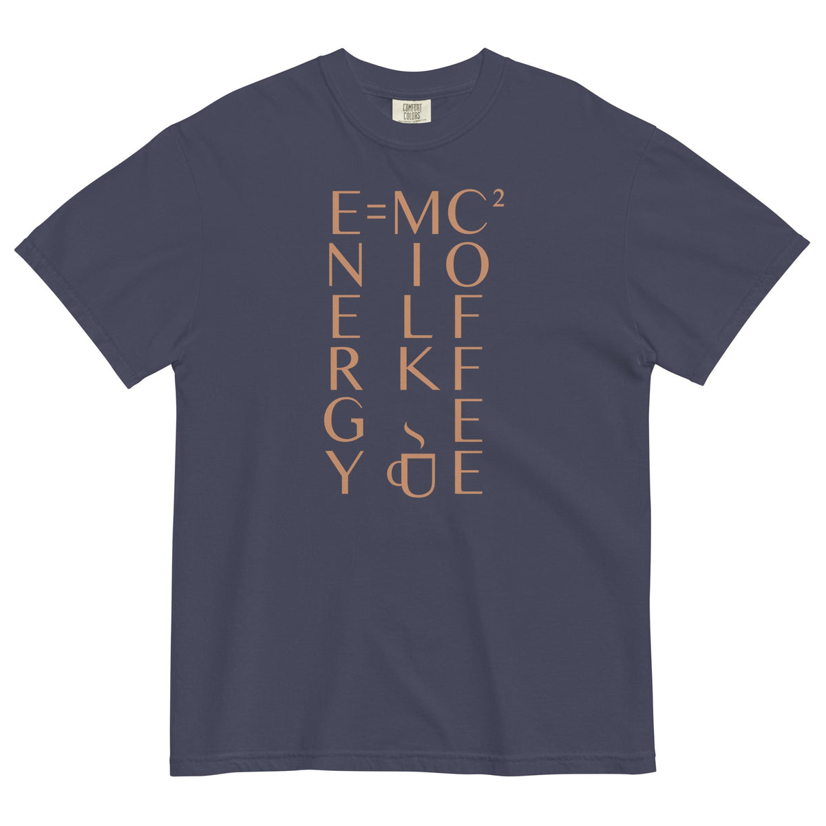 Energy Equals Milk Times Coffee Squared Men's Relaxed Fit Tee