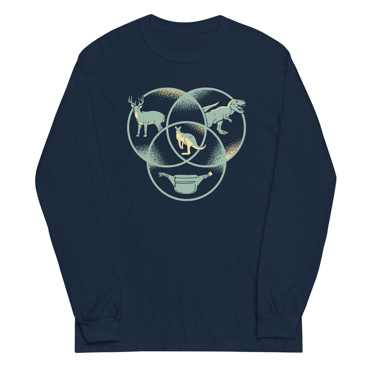 Kangaroo Venn Diagram Unisex