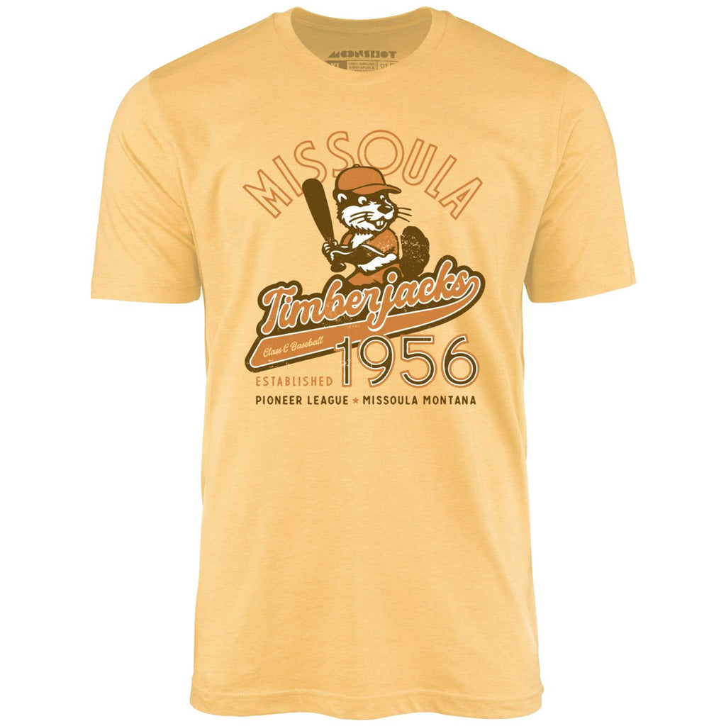 Missoula Timberjacks - Montana - Vintage Defunct Baseball Teams - Unisex