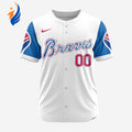 MLB Atlanta Braves Personalized Alternate Design Concept Baseball Jersey 2401 - Bafud