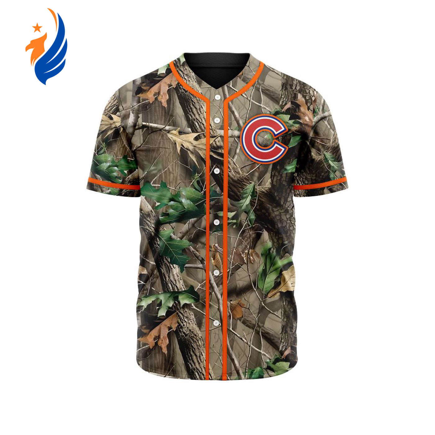 MLB Chicago Cubs Special Realtree Camo Hunting Baseball Jersey Gift for Men Women - Bafud
