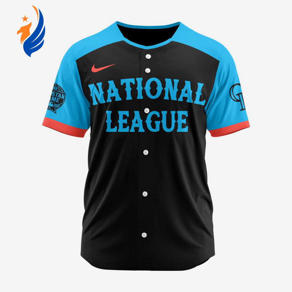 MLB Colorado Rockies Personalized 2024 All Star Game Baseball Jersey - Bafud