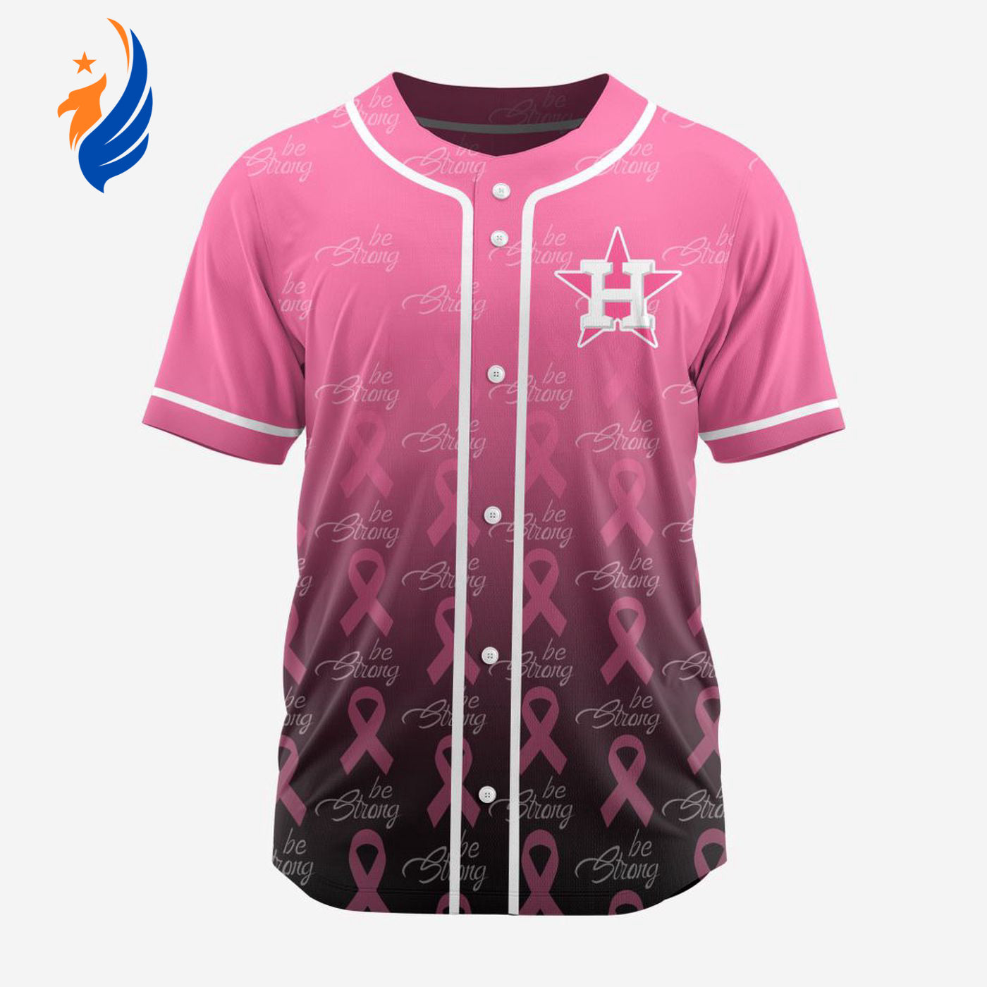 MLB Houston Astros Special Pink Design Fight Breast Cancer Baseball Jersey Gift for Men Women - Bafud