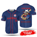 MLB Texas Rangers Custom Name Number Baseball Jersey V6 Unisex Shirt, Gift For Men And Women - Aopprinter