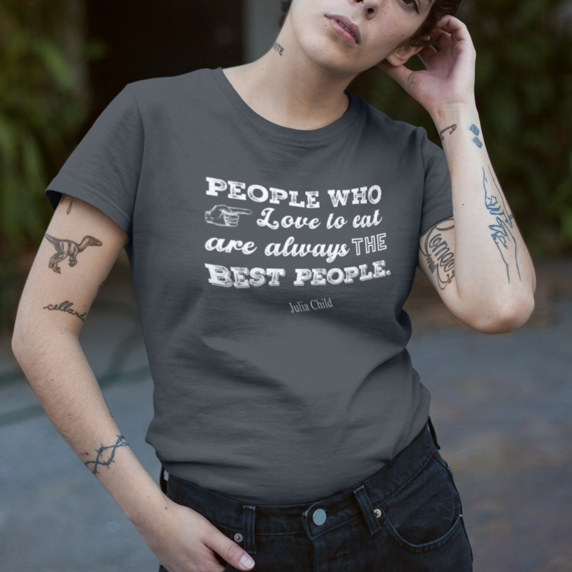 Julia Child Quote Chef Tee