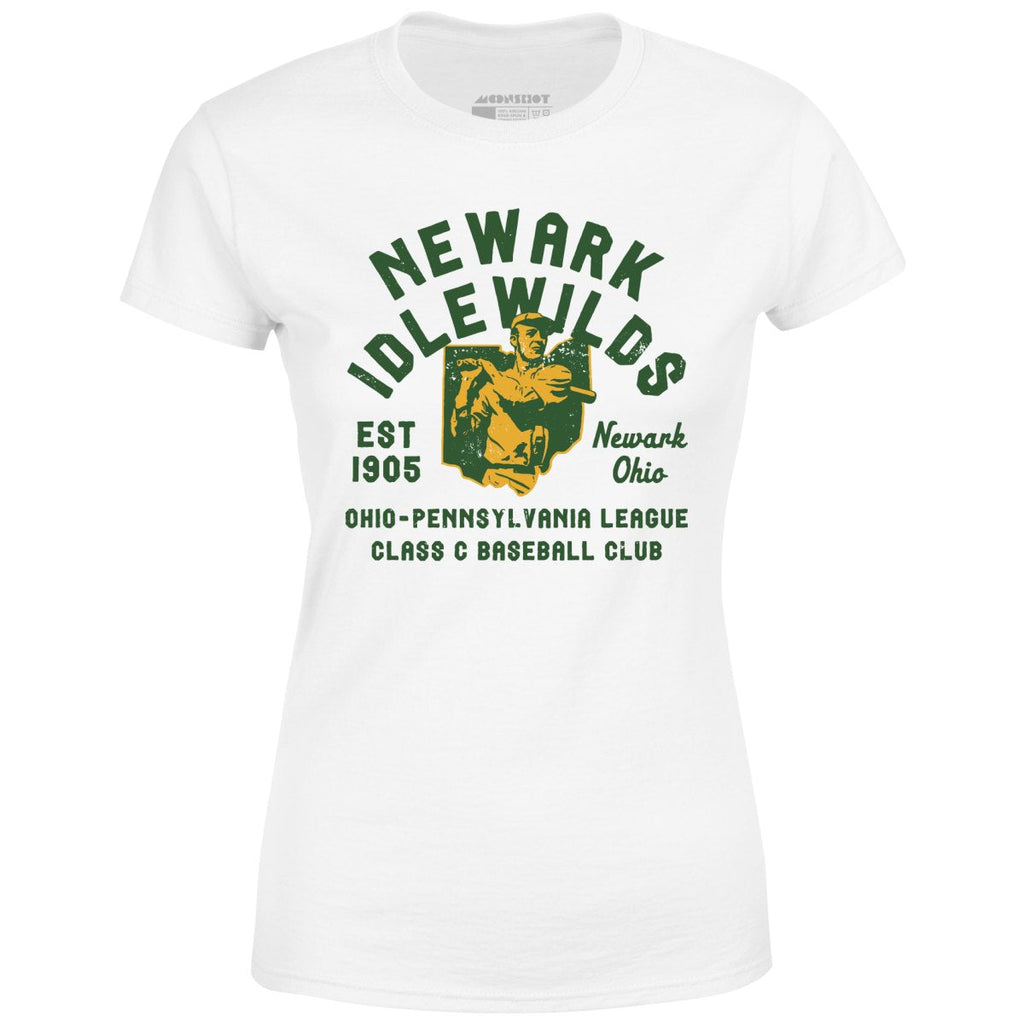 Newark Idlewilds - Ohio - Vintage Defunct Baseball Teams - Women's