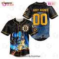 NHL Boston Bruins Custom Name Number Starwar Jerseys Baseball Jersey Unisex Shirt - Aopprinter