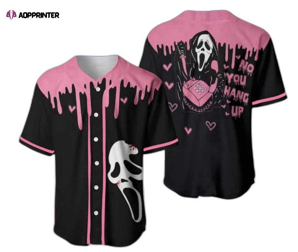 No You Hang Up Halloween Baseball Jersey Shirt, Perfect Holiday Gift For Men - Aopprinter