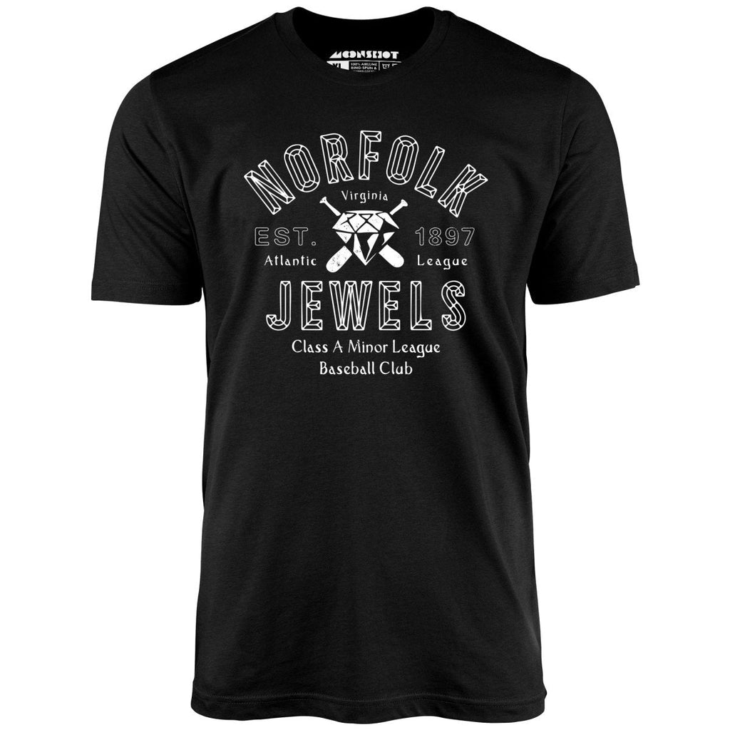 Norfolk Jewels - Virginia - Vintage Defunct Baseball Teams - Unisex