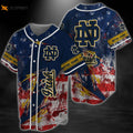 Notre Dame Fighting Irish Baseball Jersey Fan Gifts - lylyprint.com
