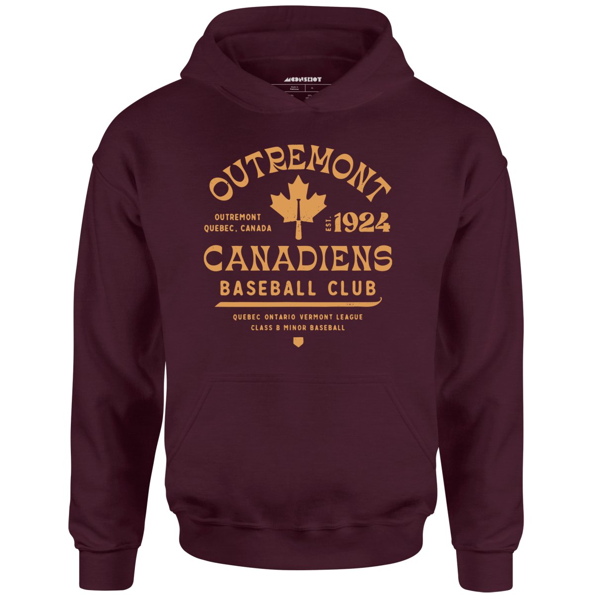 Outremont Canadiens - Canada - Vintage Defunct Baseball Teams - Unisex