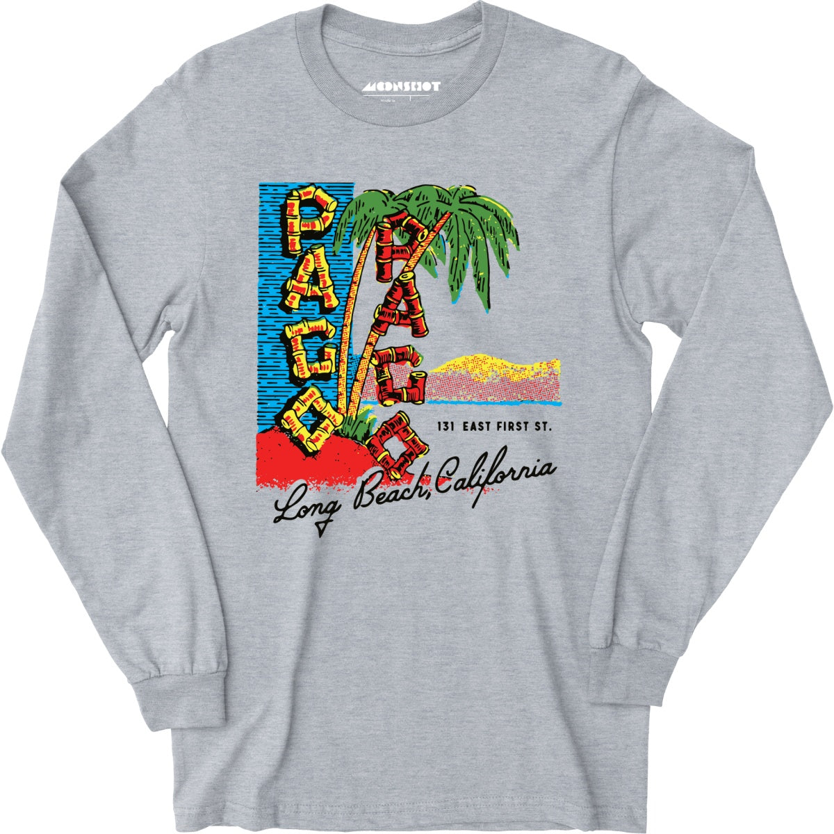Pago Pago - Long Beach, CA - Vintage Tiki Bar - Long Sleeve