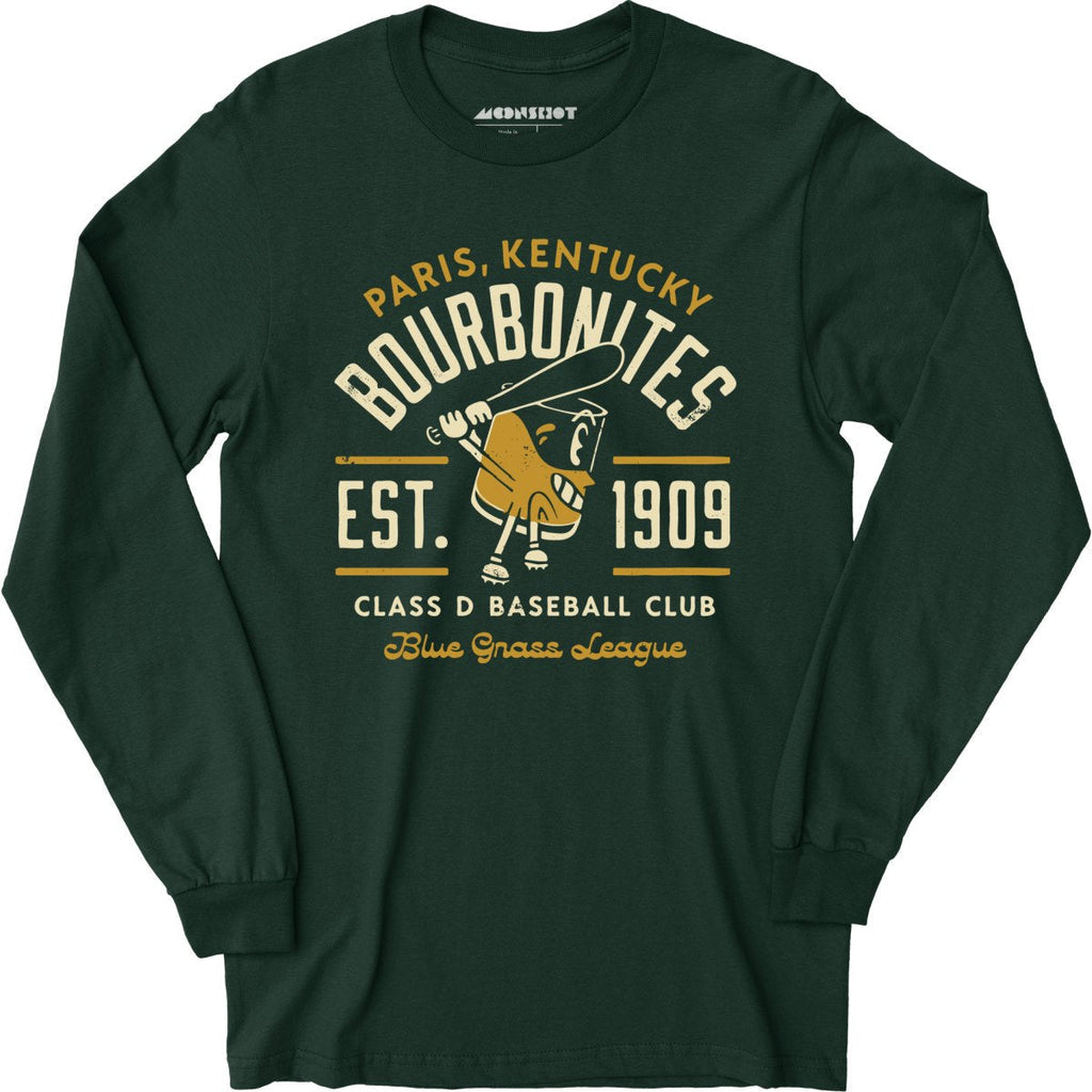 Paris Bourbonites - Kentucky - Vintage Defunct Baseball Teams - Long Sleeve