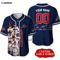 Personalized Atlanta Braves Signatures All Over Print 3D Baseball Jersey For Men Women - Aopprinter