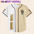 Personalized Baby Groot Listening Music And Dancing Baseball Jersey - lylyprint.com