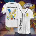 Personalized Bart Simpson Baseball Jersey, Bart Simpson Jersey Shirt - lylyprint.com