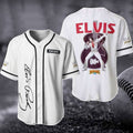 Personalized Elvis Presley Baseball Jersey - Rock n Roll Shirt 2023 Music Merch & Gift - Aopprinter