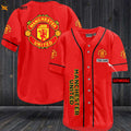 Personalized Manchester United M.U All Over Print Unisex Baseball Jersey - lylyprint.com