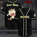 Personalized Meowth Baseball Jersey - lylyprint.com