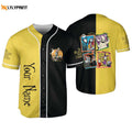 Personalized The Nightmare Before Christmas Characters Baseball Jersey - Gift for Men Women - Gift for Men Women - lylyprint.com