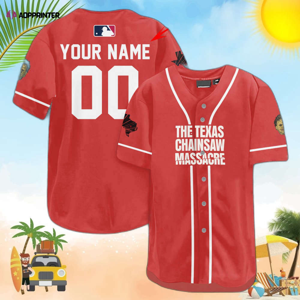 Personalized The Texas Chainsaw Massacre Baseball Jersey - Aopprinter