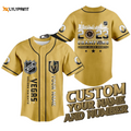 Personalized Vegas Golden Knights Baseball Jersey Custom Name For Fans BJ0120 - lylyprint.com