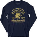 Philipsburg Burgers - Montana - Vintage Defunct Baseball Teams - Long Sleeve