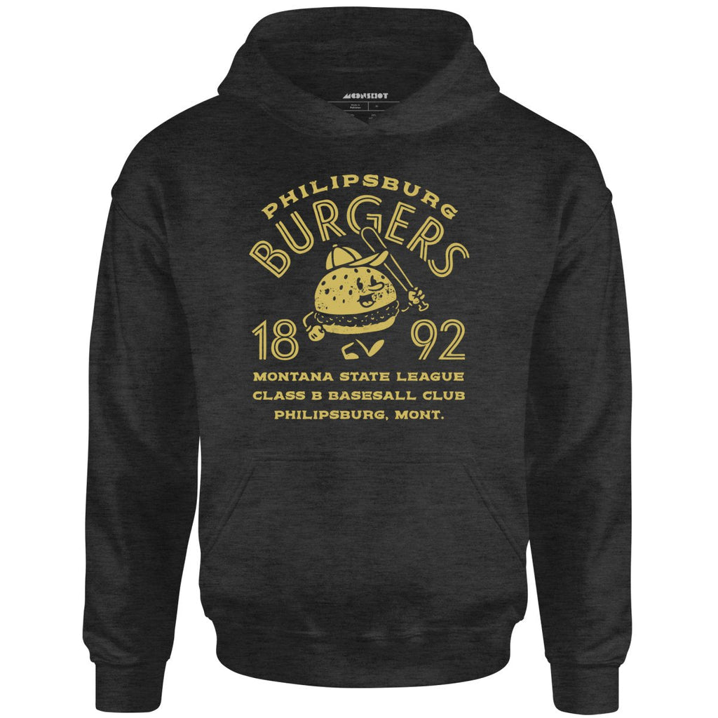 Philipsburg Burgers - Montana - Vintage Defunct Baseball Teams - Unisex