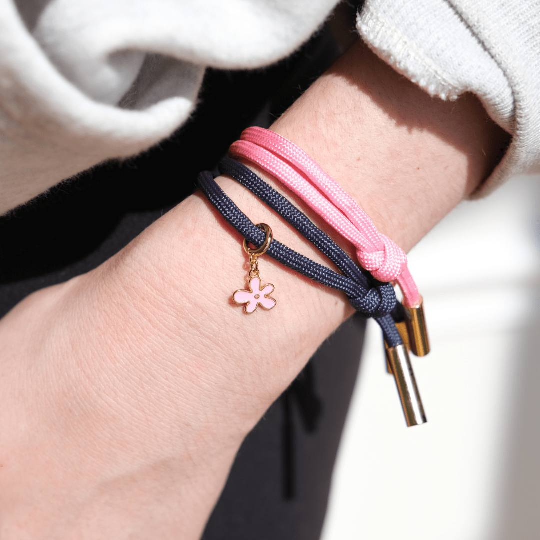 Navy Cord Bracelet