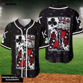 Poker King Card Casino Baseball Jersey - Stylish & Lucky Casino-themed Apparel - Aopprinter