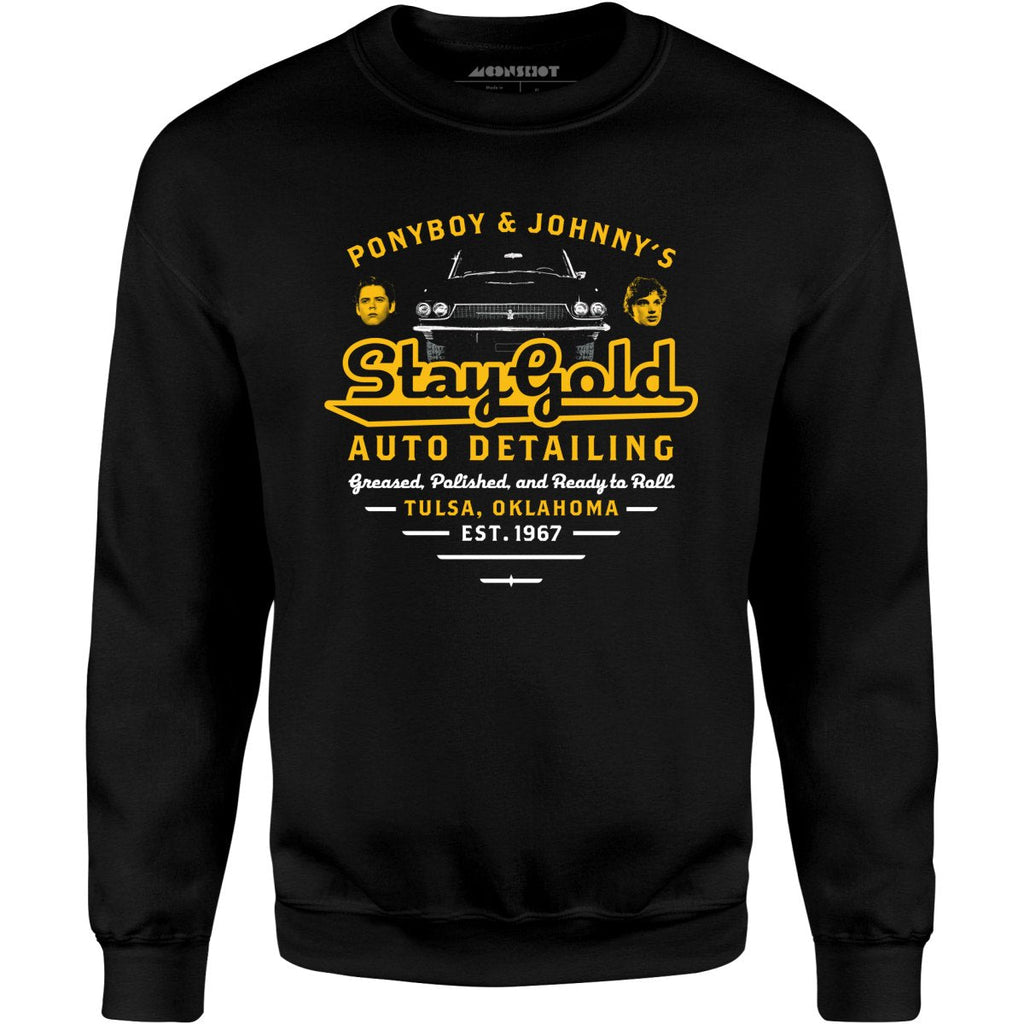 Ponyboy & Johnny's Stay Gold Auto Detailing - Unisex