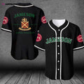 Premium Black Jameson Whiskey Baseball Jersey - Stylish and Authentic - Aopprinter