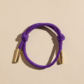 Purple Cord Bracelet