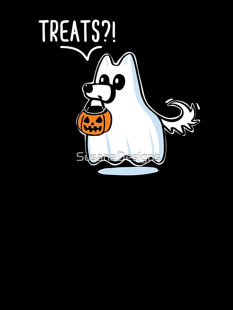 Ghost Dog Cute Ghost Dog by SusanaDesigns
