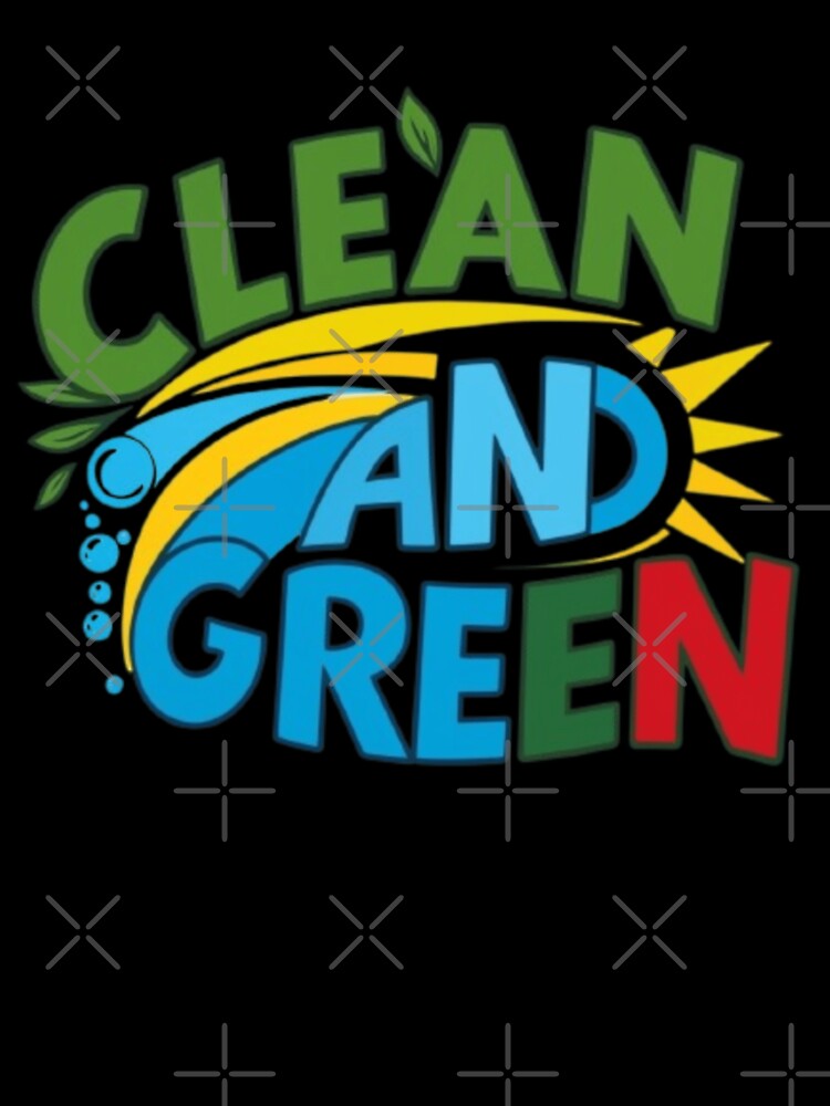 Eco-friendly "Clean and Green Design by PrintBreeze