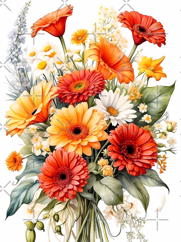 Whispers of Spring: A Bouquet in Bloom by Chicandcool