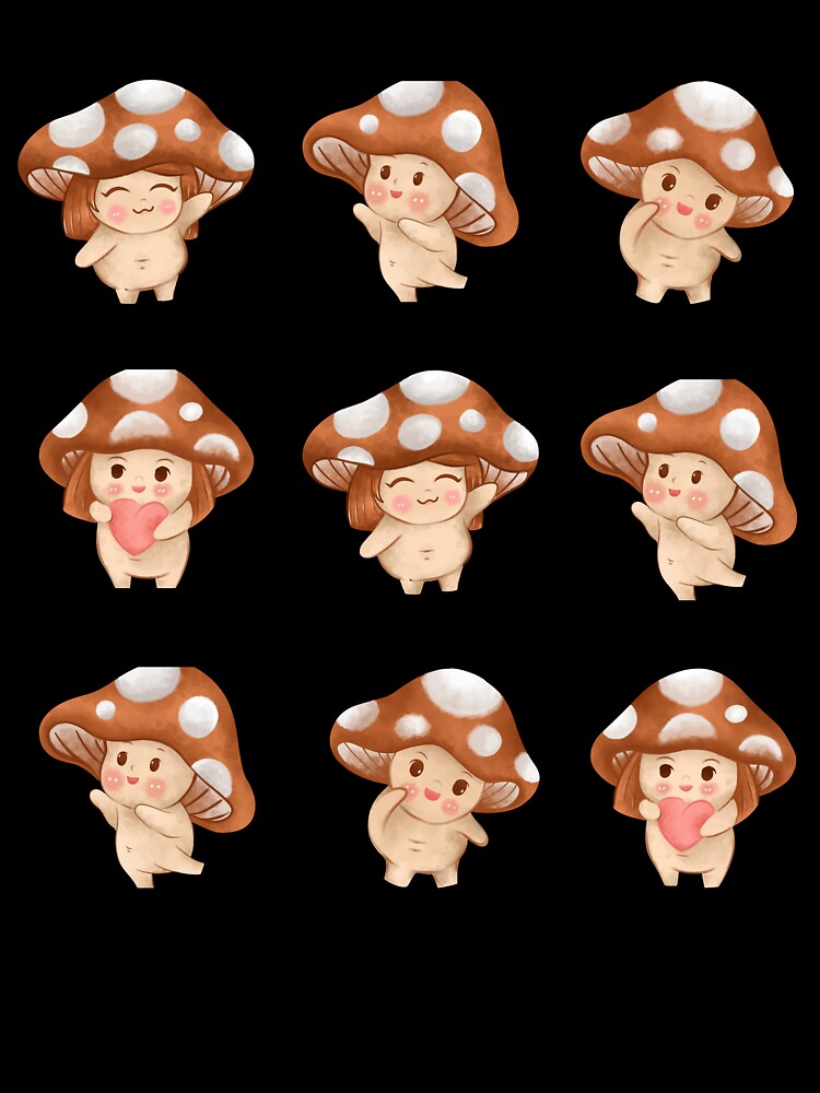 Baby Mushroom Girls by Kaidynz