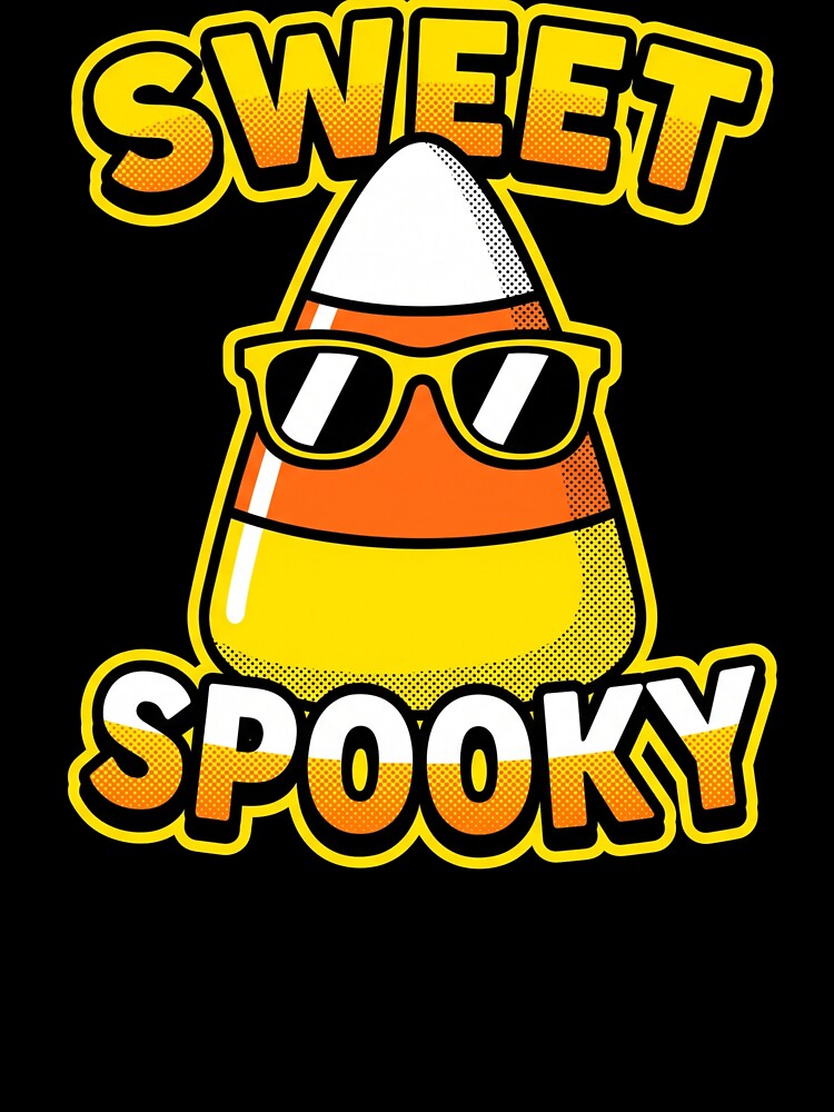 Sweet And Spooky Cool Candy Corn Sunglasses Halloween by TeNovaStudio ⭐⭐⭐⭐⭐