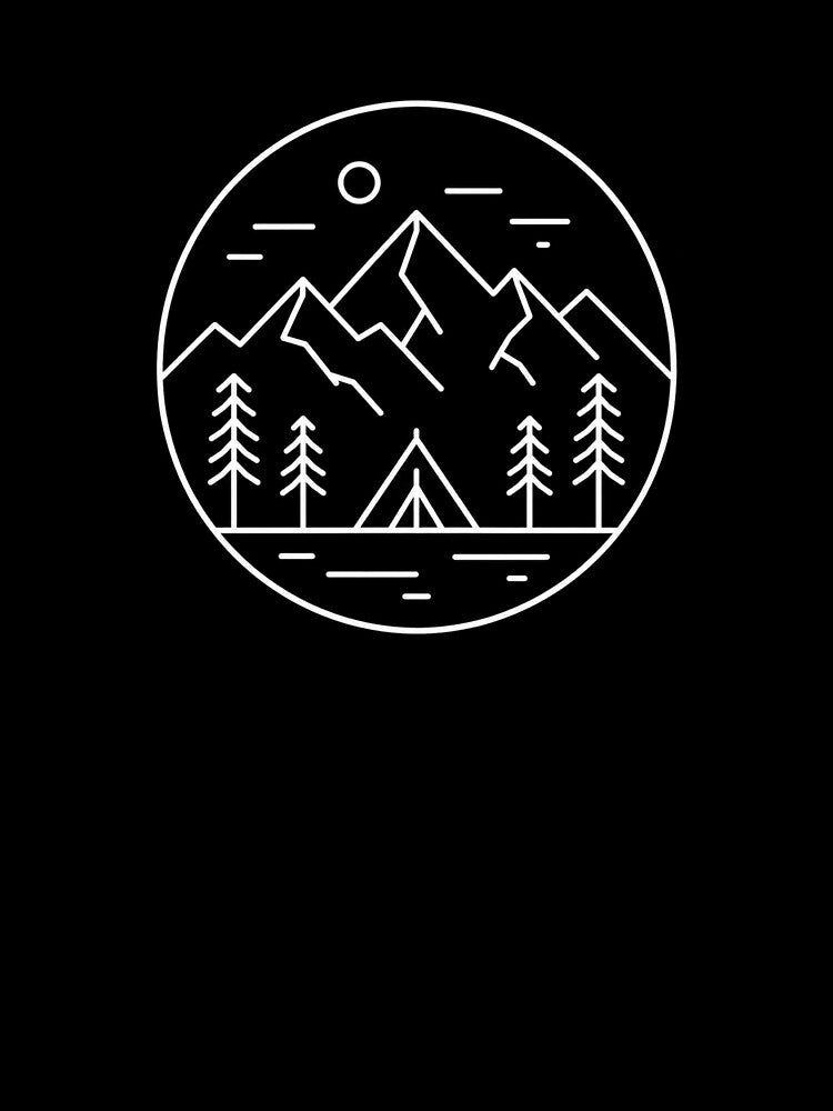 minimalist Mountain Adventure by CREATIVO STUDIO