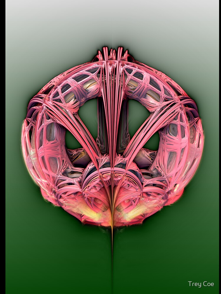 dural anther 3D fractal flower by Trey Coe