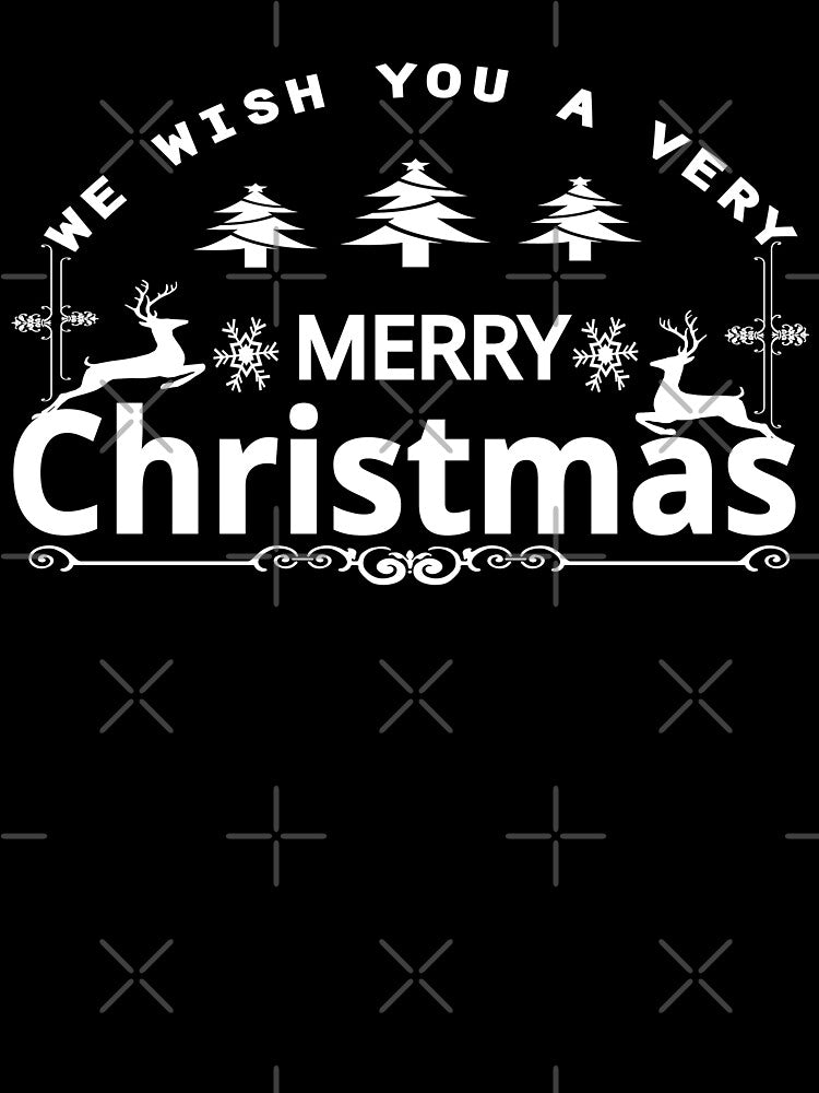 Wish You a Very Merry Christmas Funny X-mas Sweet Santa X-mas Gifts Kids Boys Girls Men Women Essential T-Shirt by mira031128