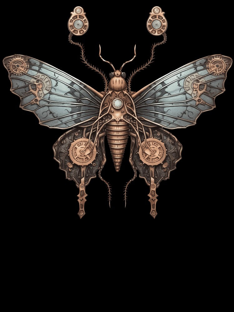 Steampunk Butterfly- Steampunk Art by Chaotic Joy