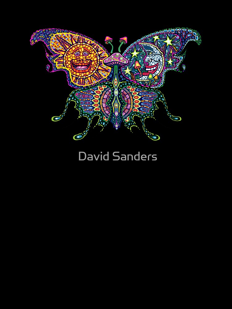 Celestial Mosaic Butterfly by sandersart