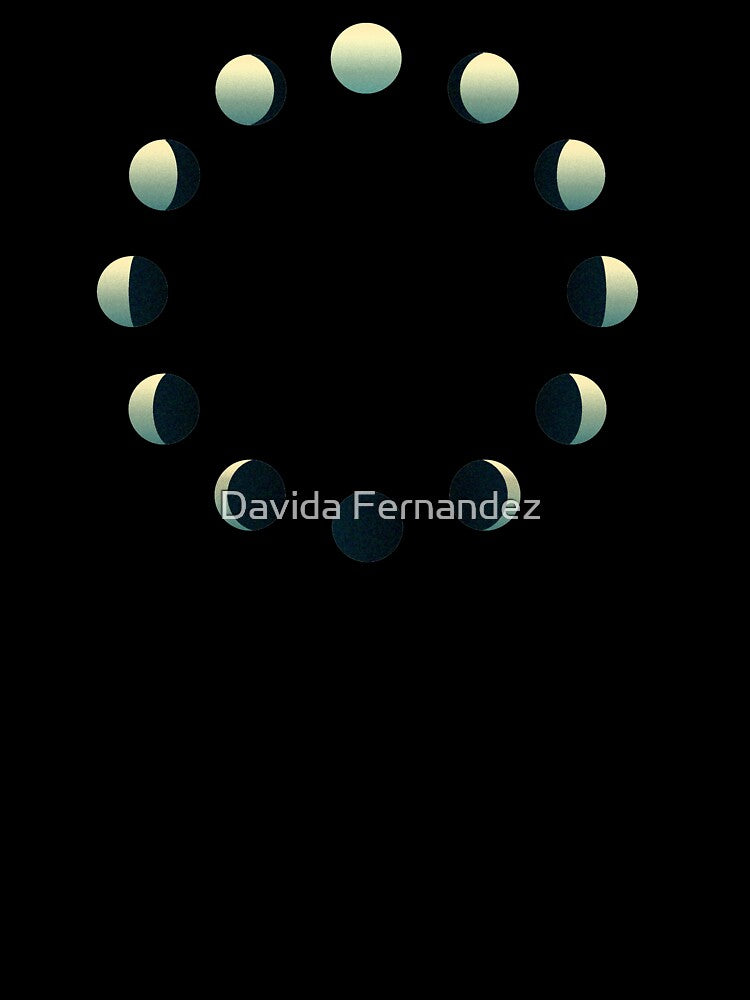 Phases of the moon by Davida Fernandez