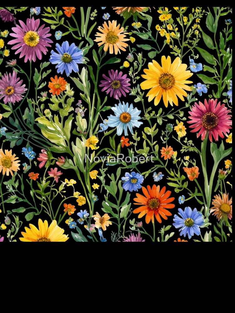 Blooming Wildflowers by NoviaRobert