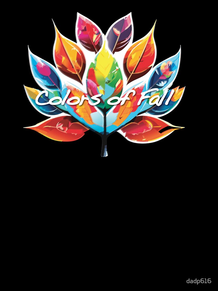 Colors of Fall Colorful Leaves of Autumn Graphic by dadp616