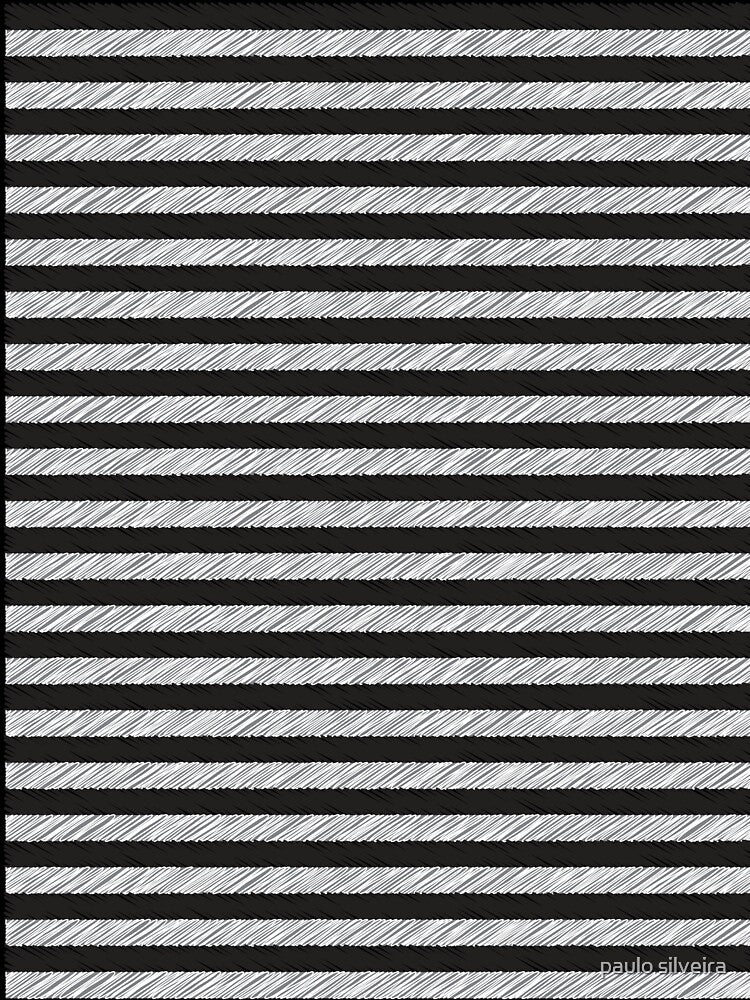 Black and White pencil hand drawing Pattern for gome decoration by paulo silveira